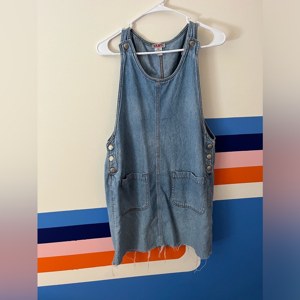 Vintage FADS denim overall dress